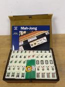A Mahjong set, appears to be unused, with instruction booklet, produced in collaboration with the
