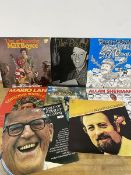 A collection of vinyl records including The Best of Bing, The Very Best of Roger Whittaker etc. (a