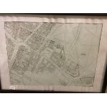 A modern reproduction of a Historic Leith map (41cm x 55cm)