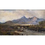 Archibald Kay R.S.A., R.S.W. (Scottish 1860-1935), Sgurr nan Gillean (Isle of Skye), signed lower