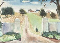 •Sir William George Gillies C.B.E., L.L.D., R.S.A., P.R.S.W., R.A. (Scottish 1898-1973), A Farm