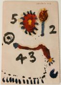 •Alan Davie C.B.E, R.A., H.R.S.A. (British, 1920-2014), A Game of Two, Three, Four and Five,