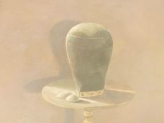 •David Tindle R.A. (British, b. 1932), Still Life, Model's Head with Reflected Light, title and