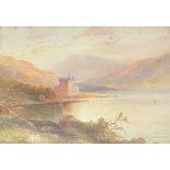 Scottish School, late 19th Century, "On Loch Fyne", indistinctly signed lower left, watercolour,