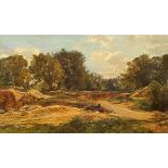 Alexander Fraser Jnr., R.S.A., R.S.W. (British, c. 1828-1899), The Gravel Pit, signed lower right,