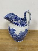 A Copeland Spode Italian pattern water jug (small chip to foot) (25cm)
