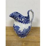 A Copeland Spode Italian pattern water jug (small chip to foot) (25cm)