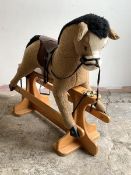 A Merry Thought child's rocking horse, H92cm, L107cm