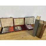 A mixed lot including three cookbooks entitled Mrs Beeton's Everyday Cookery, Cookery Book and Hints
