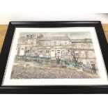 Carola Gordon, Upper Dean Terrace, Edinburgh, ink and watercolour, signed and dated 1983 bottom