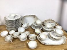 A quantity of Rosenthal china including 24 dinner plates (22cm diameter), tea cups, coffee cups,