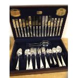 A Viners cutlery canteen Harley Elegance, 58 piece service for 8