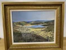 Ray Greenfield, Glen Convinth, oil, signed bottom left, ex Riverside Gallery, measures 29.5cm x