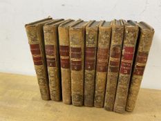 A collection of late 18thc works by De Florian (9)