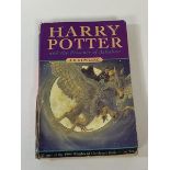 Harry Potter and the Prisoner of Azkaban signed by JK Rowling, a/f