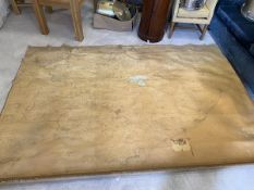 An early 20thc wall map of Fife showing locations such as Largo Bay and St Andrews, a/f, measures