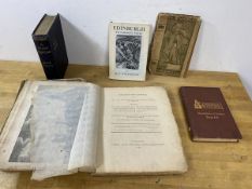 A mixed lot of books including The State of the Venerable and Primital See of Saint Andrew's