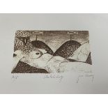 Jo Casey, Watch Dog, limited edition print inscribed A/P (Artists' Proof), the image measures 8cm