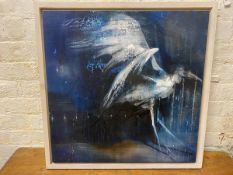 Jennifer Godlieb, Adgutant 1, mixed media on canvas, measures 71cm x 71cm