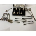 A set of six 1920's Birmingham silver coffee spoons, combined weight 40 grammes with original