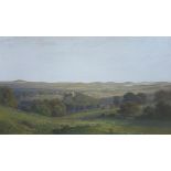 Robert Angelo Kittermaster Marshall (British, 1849-1902), Chirk Castle, Shropshire, the Wrekin in