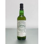Scotch Malt Whisky Society: a bottle of Linkwood, no. 39.17, distilled Jun. 87 and bottled Nov.