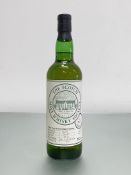 Scotch Malt Whisky Society: a bottle of Linkwood, no. 39.17, distilled Jun. 87 and bottled Nov.