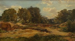 Alexander Fraser Jnr. R.S.A., R.S.W. (British, c. 1828-1899), The Gravel Pit, signed lower right,