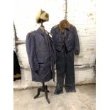 Royal Navy Lieutenant Commander's Weather clothing including parka jacket, bomber jacket and