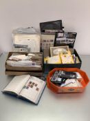 Stamp Interest :- A large box containing mint and used world and UK stamps (many thousands) with