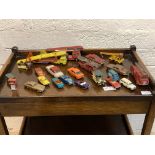 A collection of of dye cast and other model cars, to include a Corgi James Bond Aston Martin DB5 (