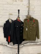 Royal Army Ordnance Corps officer's No.1 and No.2 uniforms (Lt Col. including jackets and trousers)