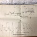 Edinburgh Corporation Plans and Sections dated March 1935, Folio of six plans relating to proposed