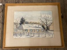 Scottish School, Leigh Riggs Torphine, watercolour, signed and dated 1970 bottom right, (26cm x