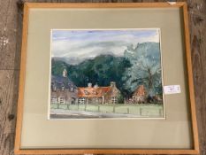 A W Morrison, East Lothian scene, watercolour, signed bottom left, (28cm x 35cm)