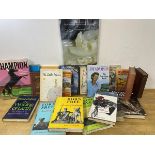 A mixed lot of books including a signed copy of Born Free by Joy Adamson (First Edition 12th
