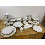 A quantity of Rosenthal china including studio / line pattern with coffee pot,