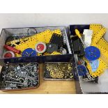 A quantity of Meccano