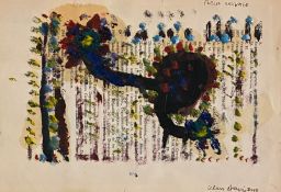 •Alan Davie C.B.E., R.A., H.R.S.A. (British, 1920-2014), Fleur Sauvage, signed lower right and dated