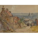 James MacMaster R.S.W., R.B.A. (Scottish, 1856-1913), An East Neuk Village, signed lower right,