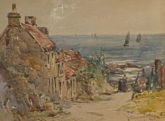 James MacMaster R.S.W., R.B.A. (Scottish, 1856-1913), An East Neuk Village, signed lower right,