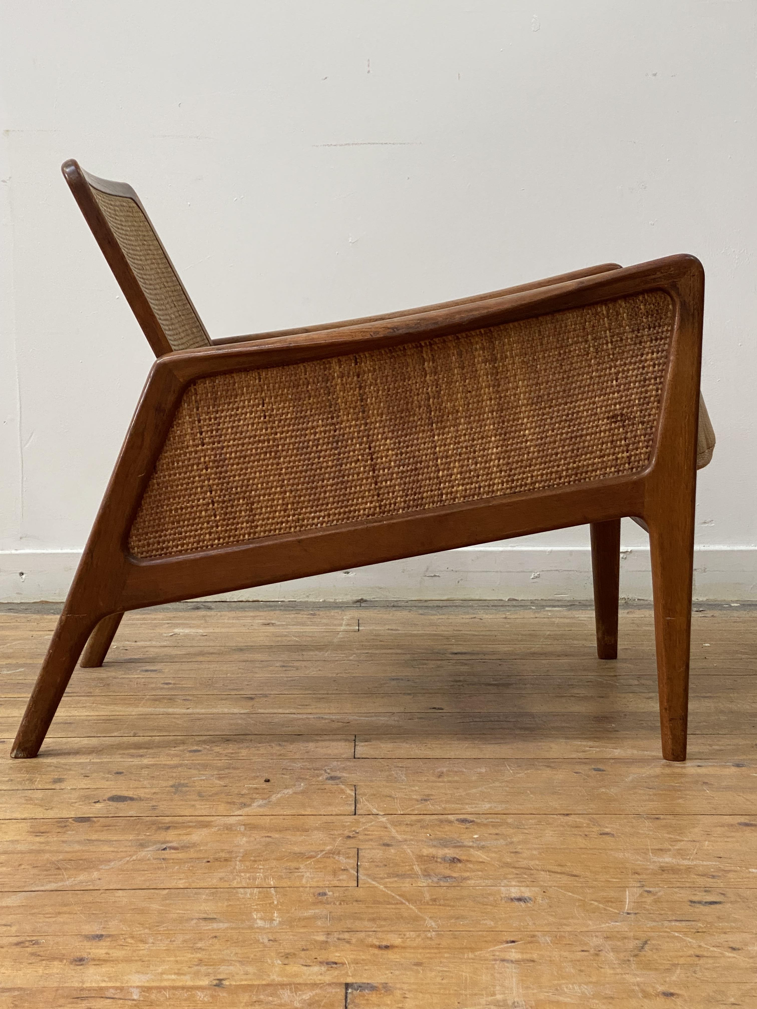 Peter Hvidt and Olga Molgaard-Nielsen for France and Daverkosen, a Danish teak lounge chair, circa - Image 4 of 11