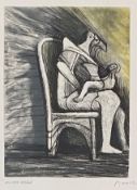 •Henry Moore O.M., C.H. (British, 1898-1986), Plate XVIII from "Mother and Child" (Cramer 688),