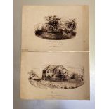 Jamaica, West Indies: English School, 19th Century, a pair of topographical views, "Perrins......