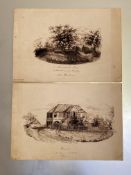Jamaica, West Indies: English School, 19th Century, a pair of topographical views, "Perrins......