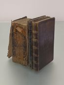 A Gaelic Bible, published by Stanhope and Tilling, Chelsea, 1807, the (detached) covers with