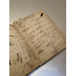 A Scottish 18th century manuscript Book of Navigation, compiled by William Henderson and dated April