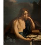 After Giovanni Francesco Barbieri, called Il Guercino, 19th Century, The Penitent Magdalene, oil