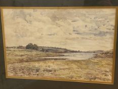 Joseph Morris Henderson RSA (1863-1936), Country Landscape with Loch, watercolour, signed bottom