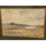 Joseph Morris Henderson RSA (1863-1936), Country Landscape with Loch, watercolour, signed bottom